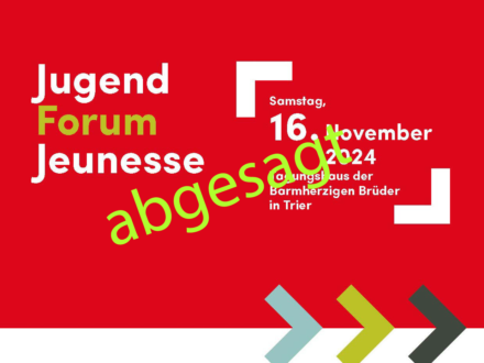 Jugendforum der Großregion am 16. November in Trier