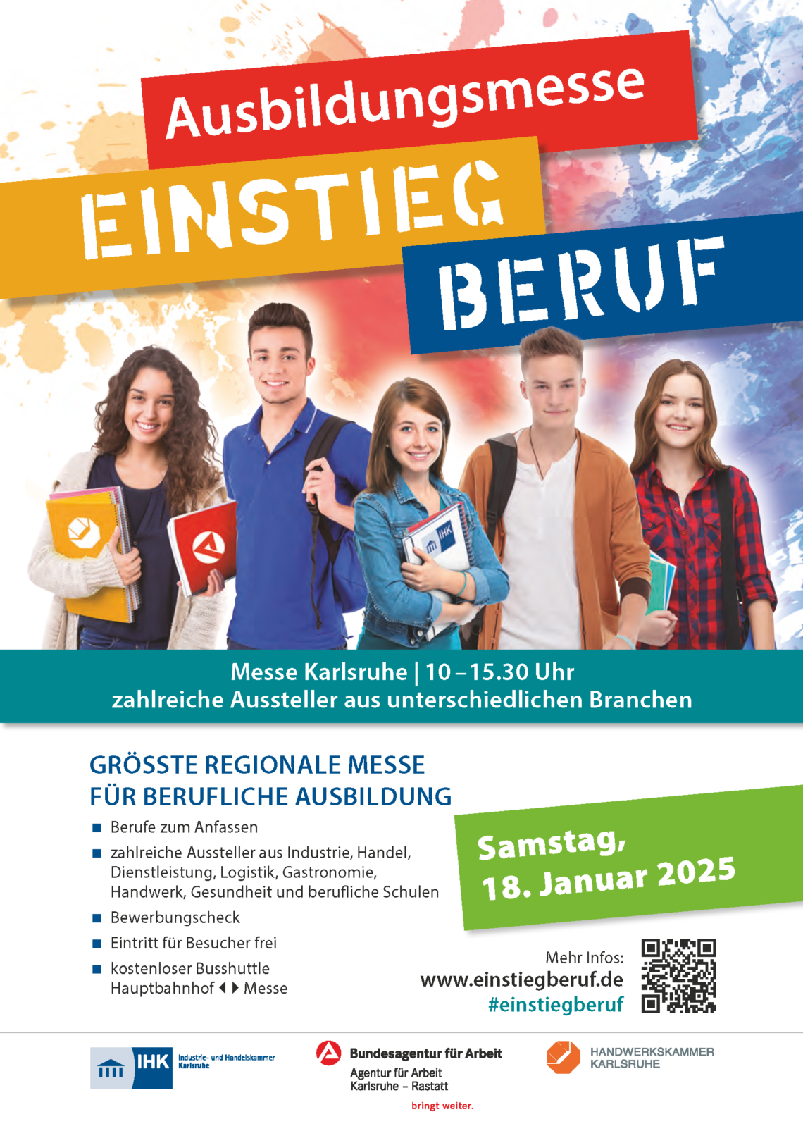 REGIONALE MESSE FÜR BERUFLICHE AUSBILDUNG in Karlsruhe